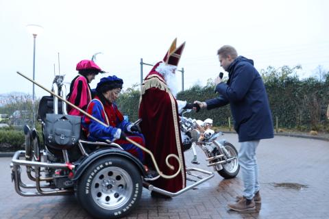 Bezoek van Sinterklaas